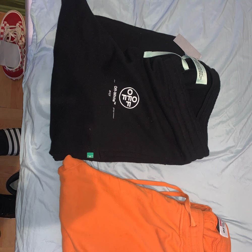 Off white supreme x stone island